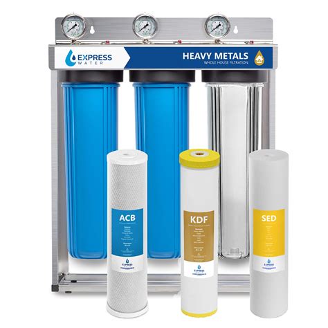 all metal whole house water filter|stainless steel charcoal water filter.